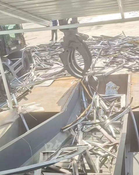 山東地區(qū)斷橋鋁破碎分選線